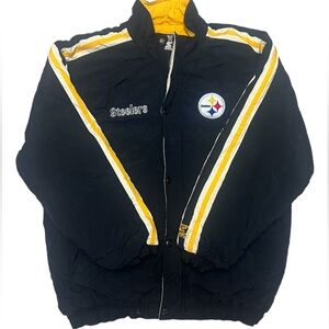 Vintage 90s Pittsburgh Steelers Starter Jacket Pullover Puffer NFL STARTER XL